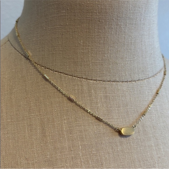 ✨SALE✨ Kendra Scott Fern Necklace Kendra Scott Necklace Gold - Picture 2 of 12